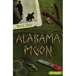German hardcover edition of Alabama Moon