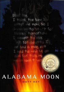 US hardcover edition of Alabama Moon