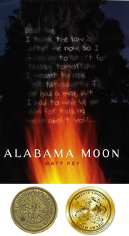 Alabama Moon paperback carrying two award seals